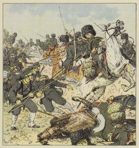 Ein Angriff der Kosaken von L. Malespine