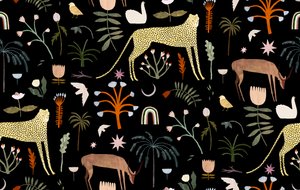 Wildgartenmuster, 2018 von Léa Le Pivert