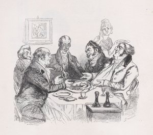 Lob des Huhns aus den Gesammelten Werken von Béranger, 1836