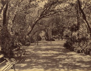 Sookh-Vilas Palastgarten, 1880-90