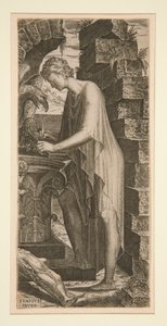 Heiliger Johannes der Evangelist, aus Christus und die zwölf Apostel von Lambert Suavius