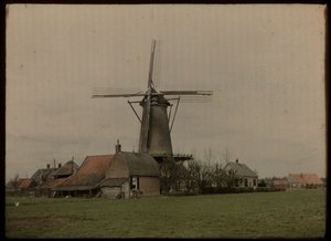 Mühle in der Ortschaft Het Klompje (oder: De Klomp), Zeist, an der Koppeldijk