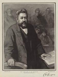 Der verstorbene Reverend C H Spurgeon