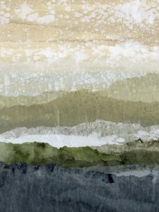 Abstrakte Bergschichten