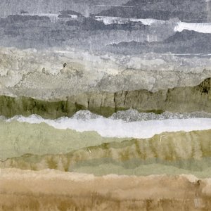Gedämpfte Abstrakte Landschaft von Lara Eckerman