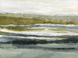 Gedämpfte Geschichtete Landschaft