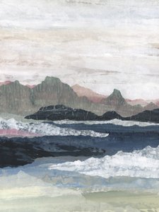 Serene Bergreflexionen