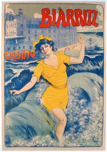Biarritz Casino Plakat