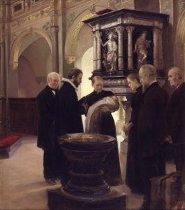 Eine Taufe