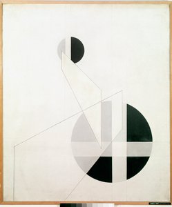 Komposition A XX Gemälde von László Moholy-Nagy