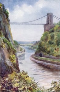 Hängebrücke, Clifton von Laura Annie Happerfield