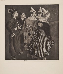 Fünf Clowns, veröffentlicht 1926