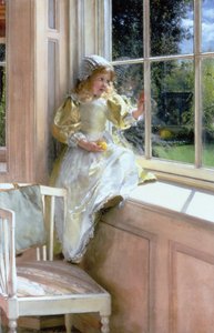 Ein Blick aus dem Fenster (Sonnenschein) von Laura Theresa  Alma Tadema