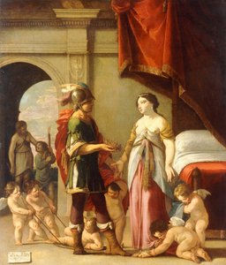 Alexander und Roxana, 1635 von Laurent de la Hyre