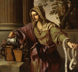 Allegorie der Grammatik von Laurent de La Hire or La Hyre