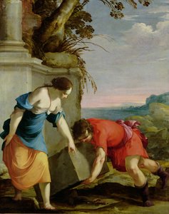 Theseus findet das Schwert seines Vaters, 1634