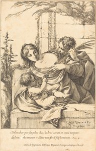 Die Heilige Familie von Laurent de la Hyre