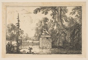 Der Teich, 1640 von Laurent de la Hyre