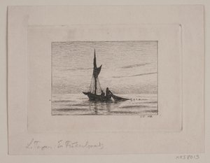Ein Fischerboot