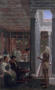 Ein Jongleur von Lawrence Alma-Tadema