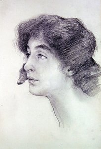 Porträt von Miss James