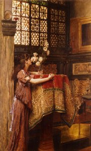Eine Ecke meines Ateliers, 1893 von Lawrence Alma Tadema