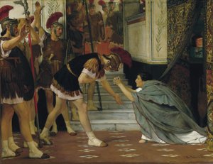 Proklamation von Claudius als Kaiser, 1867 von Lawrence Alma Tadema