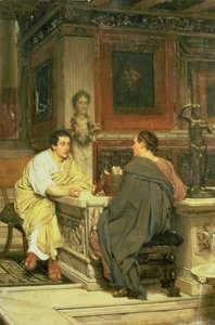 Das Gespräch von Lawrence Alma Tadema