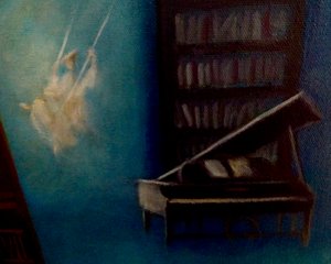 (Detail) Verzauberte Bibliothek, 2024