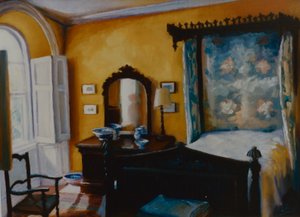 Goldener Raum Gelbes Schlafzimmer von Lee Campbell