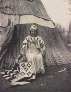 Edna Kash-kash, eine Cayuse-Indianerin
