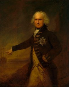 Admiral Alexander Hood von Lemuel Francis Abbott