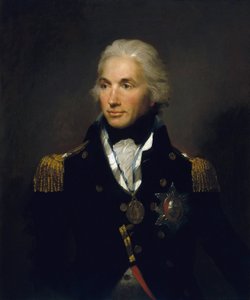 Porträt von Vizeadmiral Horatio Nelson (1758-1805), erster Viscount Nelson