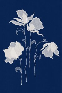Ätherische weiße Blumen