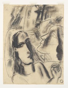 Drei Köpfe von Leo Gestel (signed by artist)