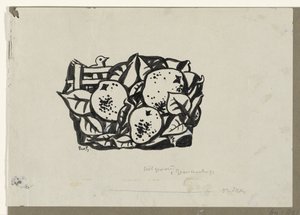 Drei Birnen von Leo Gestel (signed by artist)