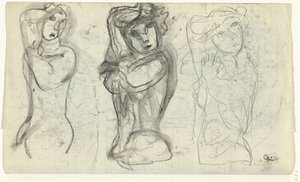 Drei nackte Frauen von Leo Gestel