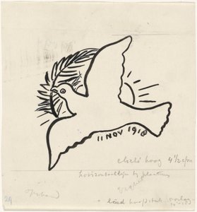 Friedens-Taube von Leo Gestel