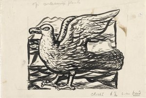 Möwe von Leo Gestel