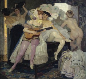 Hinter den Kulissen, 1905