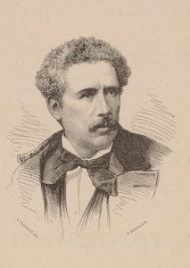 Porträt des Komponisten Olivier Métra 1830-1889