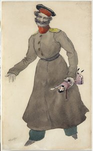 Kostümentwurf für das Ballett Die Feenpuppe von J. Bayer, 1903