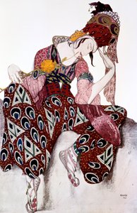 Iskander, Kostümentwurf für das Ballett La Peri, Musik von Paul Dukas, um 1913
