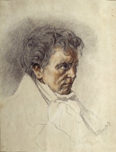 Porträt von Ludwig van Beethoven (1770-1827)