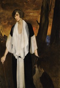 Porträt von Rachel Strong, der zukünftigen Gräfin Henri de Boisgelin von Leon Bakst