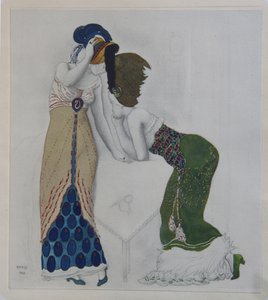 Frau in orientalischer Kleidung, 1910