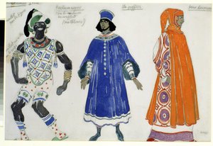Kostüm für das Ballett „Le martyre de Saint Sebastien“ von Gabriele D