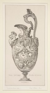 Vase (16. Jahrhundert) Musée du Louvre von Leon Gaucherel