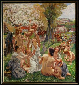 Morgen, aus dem Triptychon L