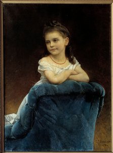 Porträt von Miss Franchetti (1877) (Leon Bonnat)